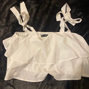 White Bow Shirt